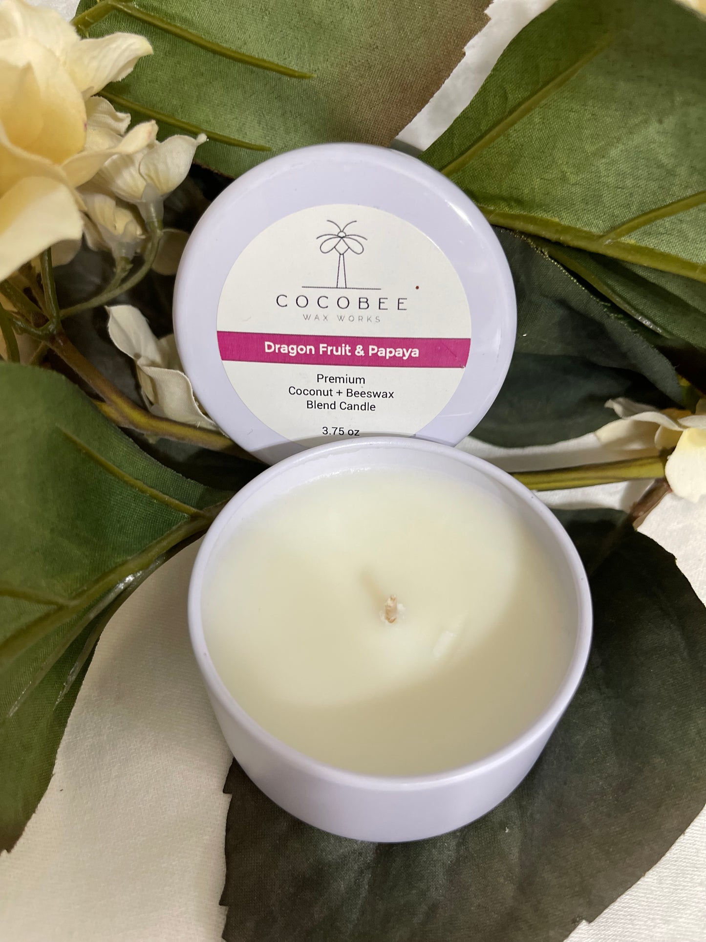 Premium Coconut + Beeswax Blend Candle Tins