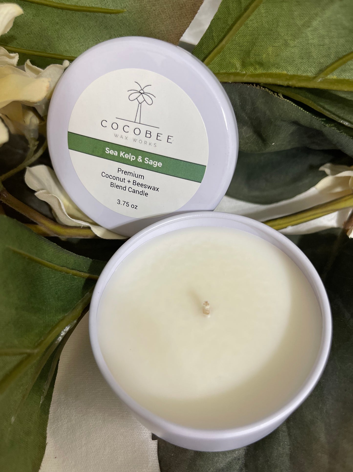 Premium Coconut + Beeswax Blend Candle Tins