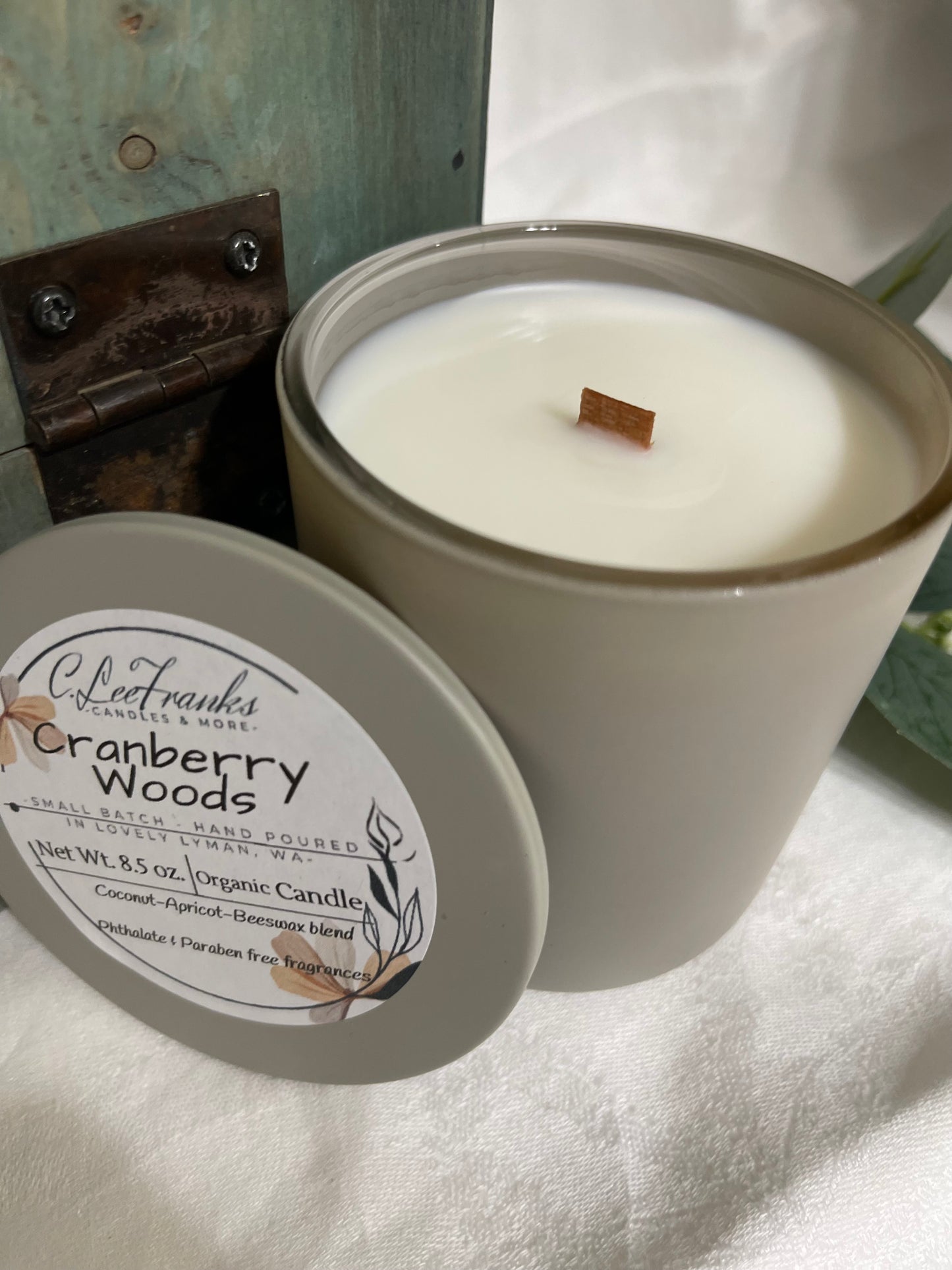Fall Candles with wood wicks