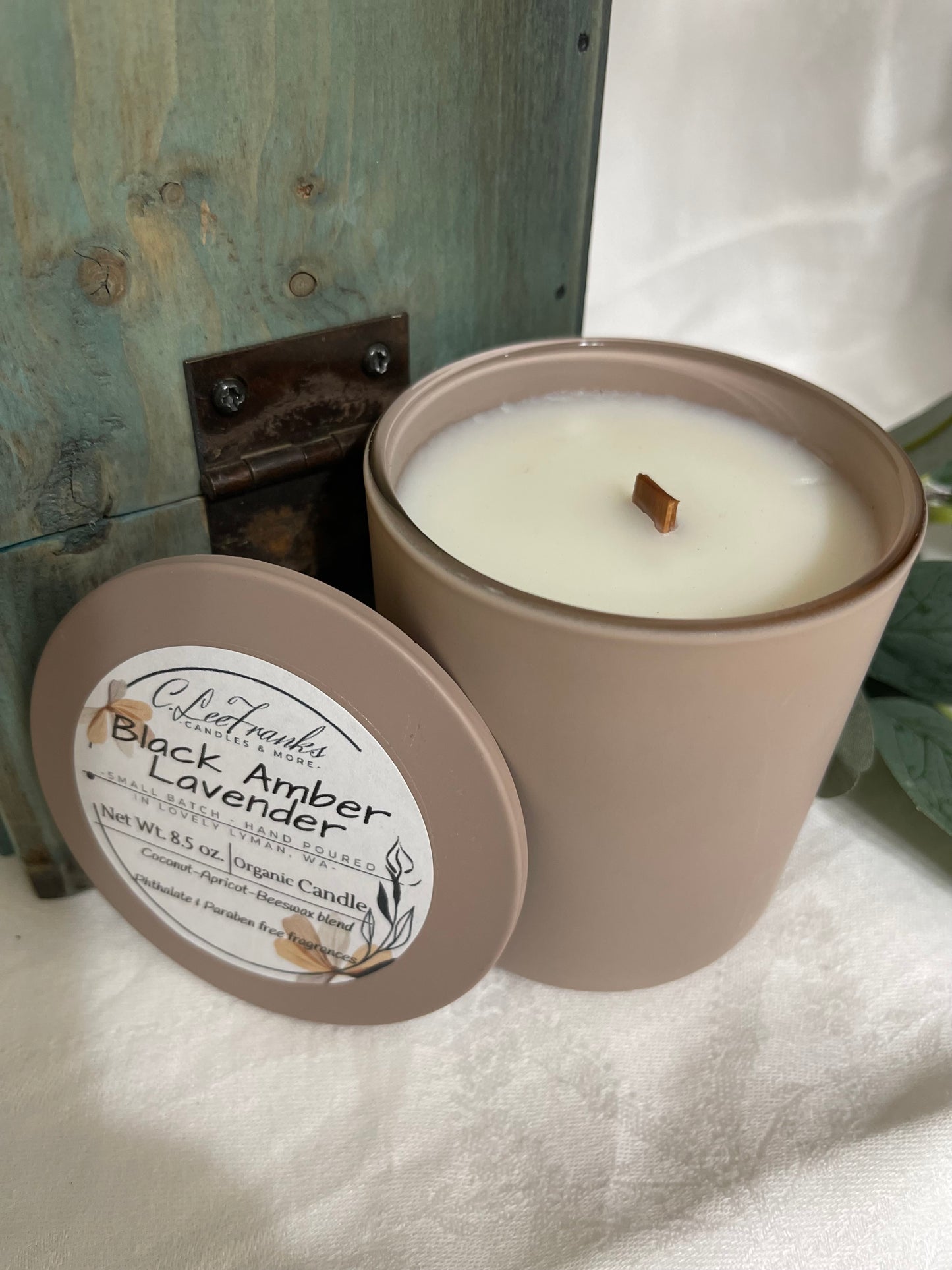 Fall Candles with wood wicks