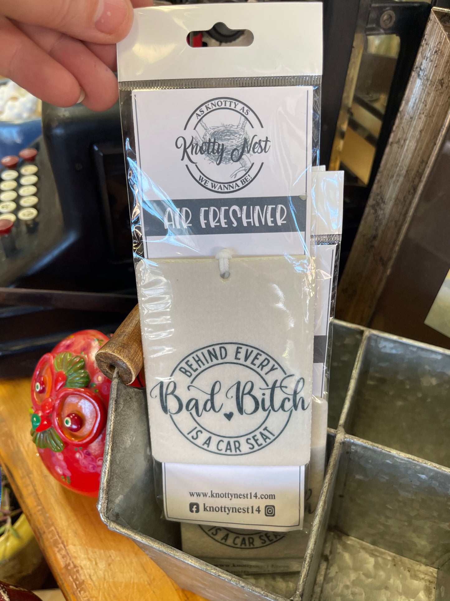 Bad bitch air freshener