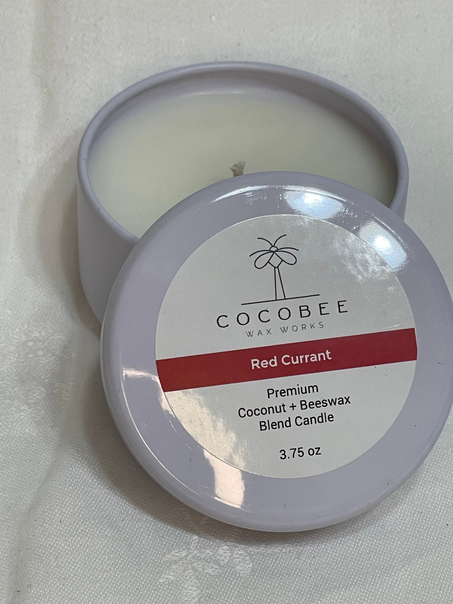 Premium Coconut + Beeswax Blend Candle Tins