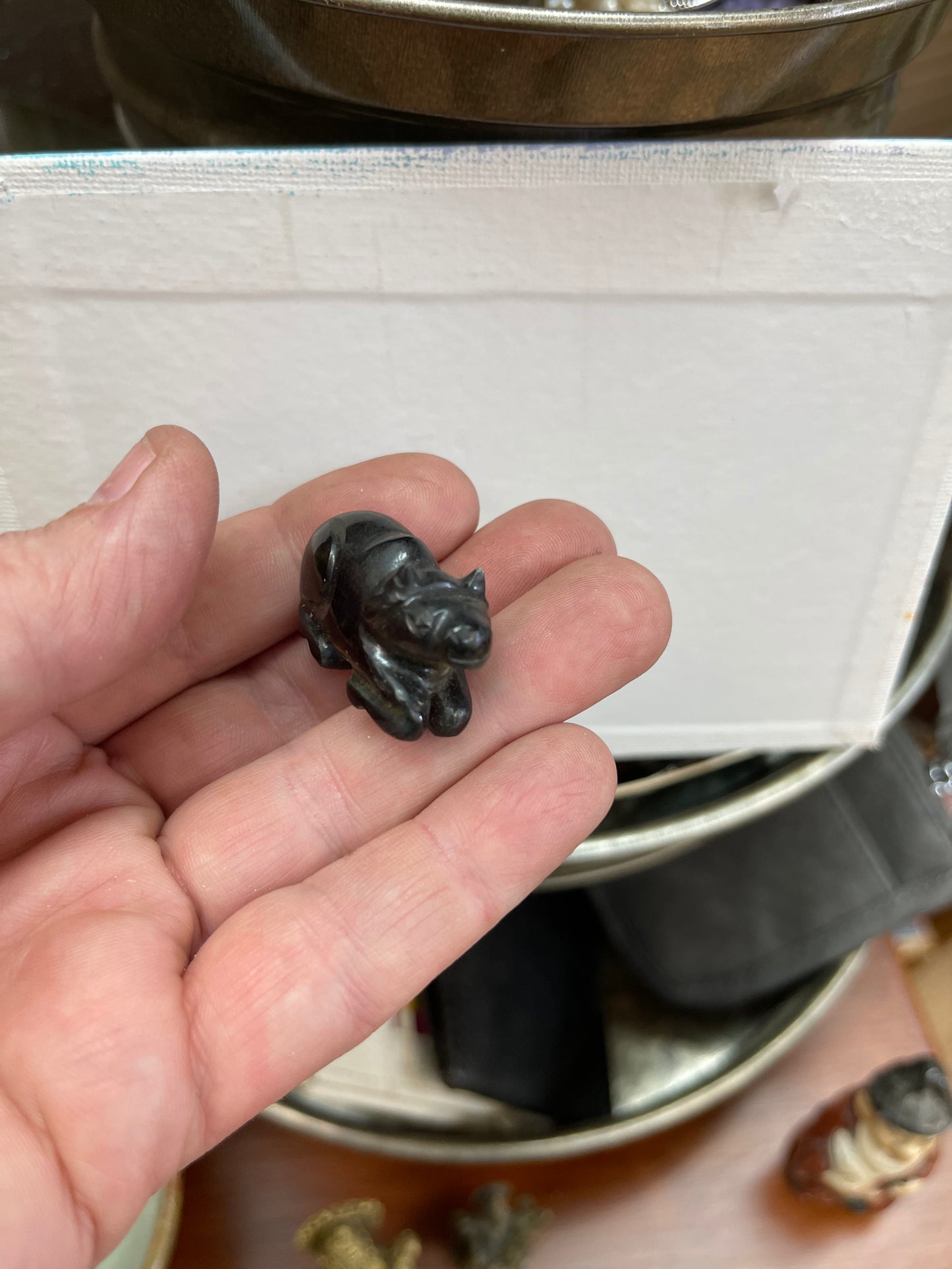 Mini stone animal