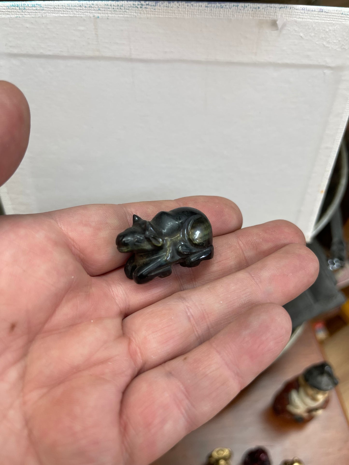 Mini stone animal