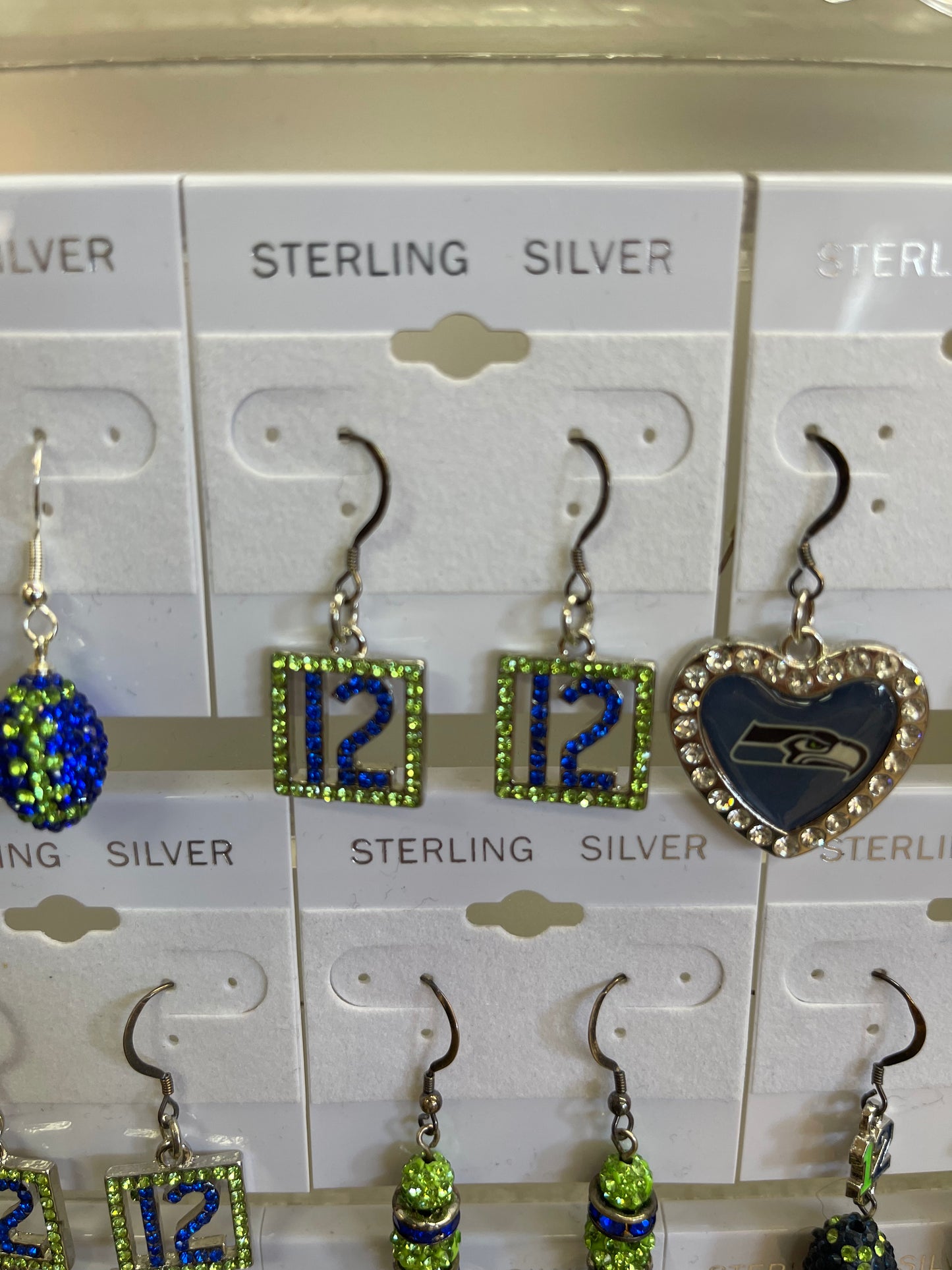 Seahawk Earrings