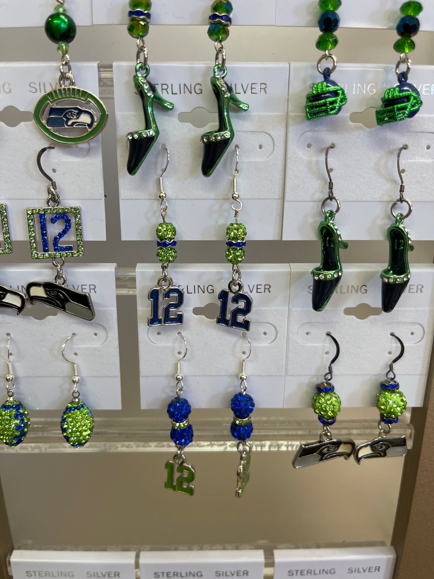 Seahawk Earrings