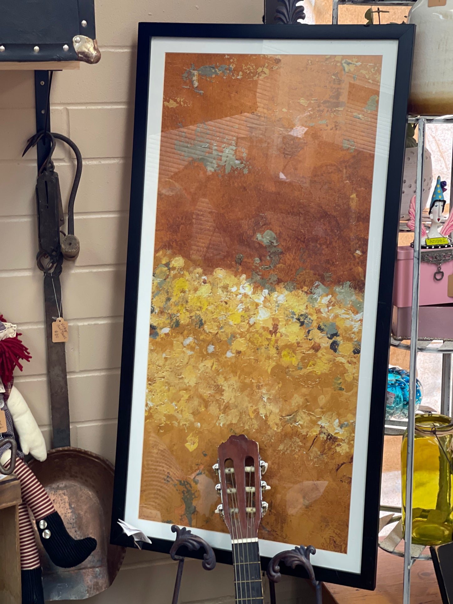 Large yellow/brown Painting