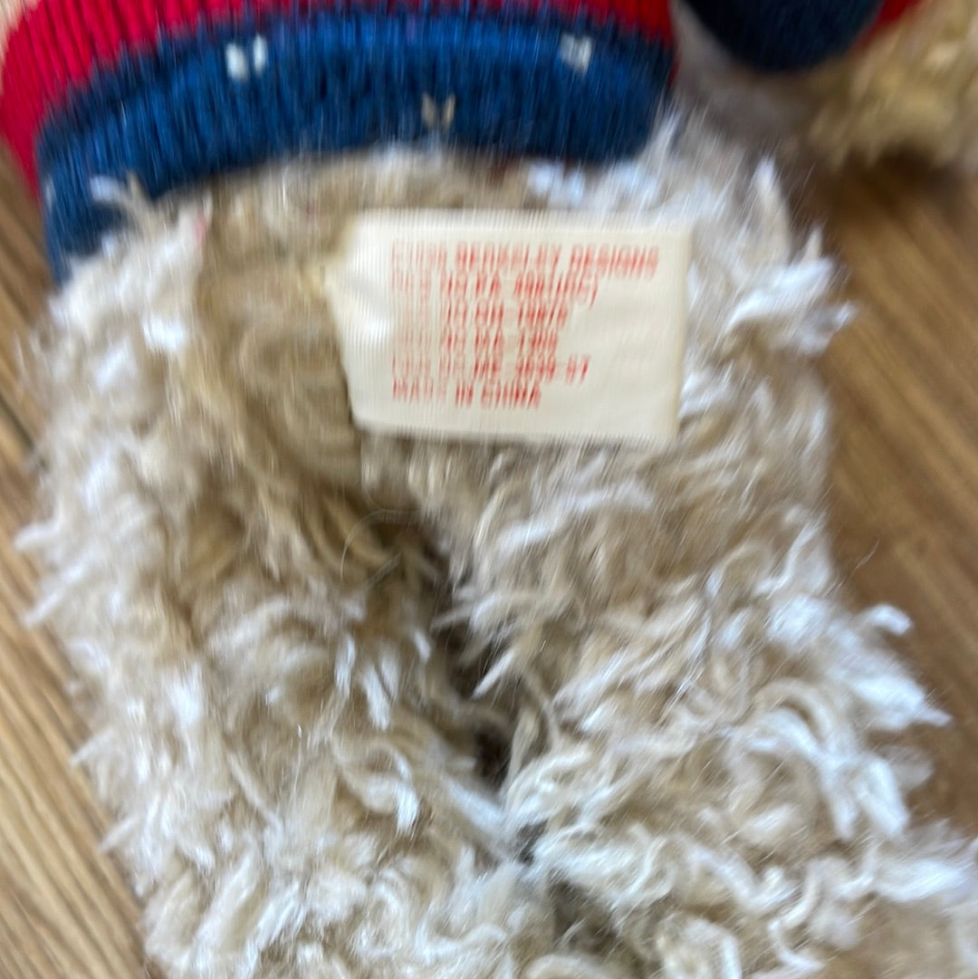 Vintage 1996 Berkeley USA flag bear