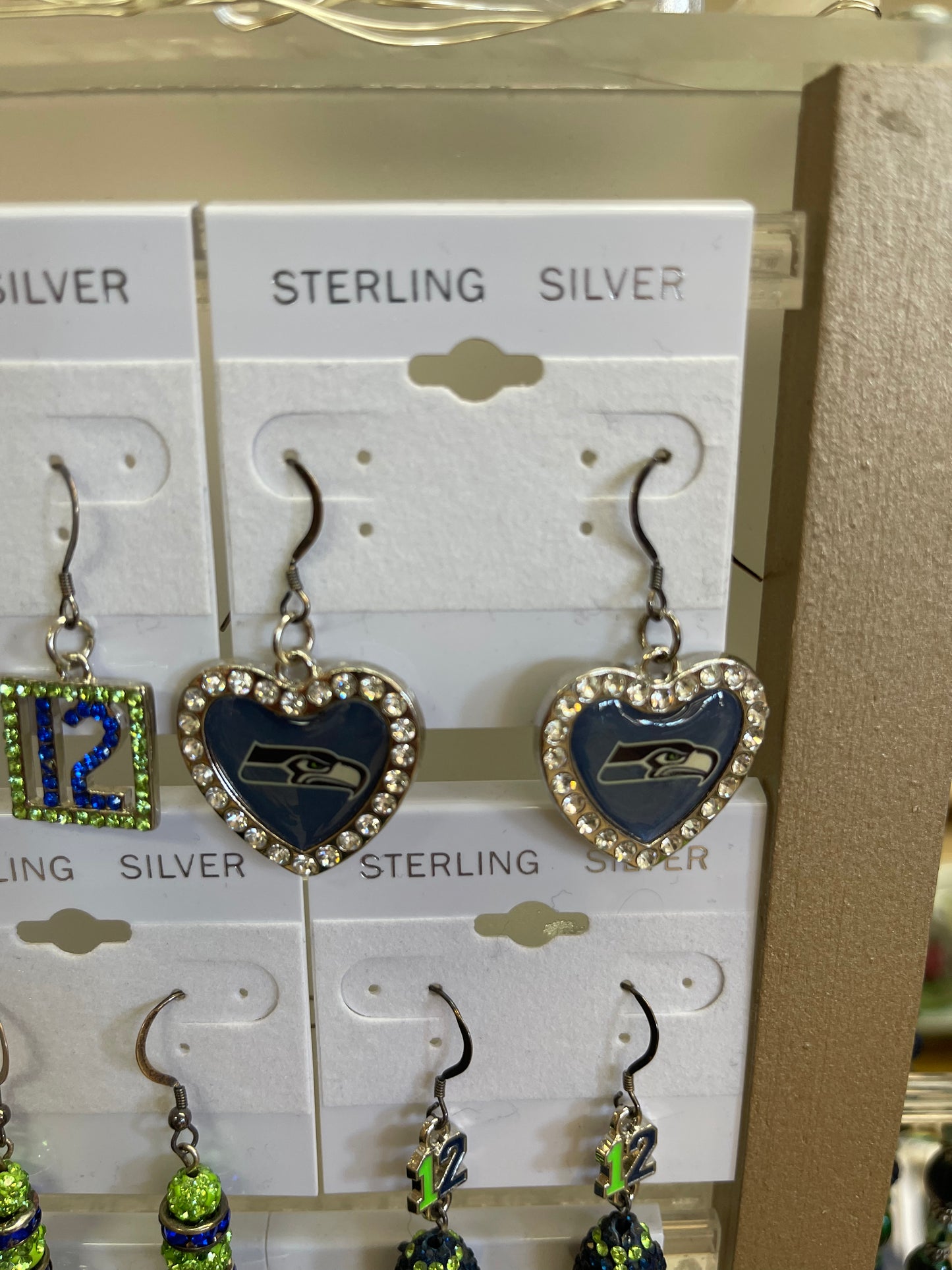 Seahawk Earrings