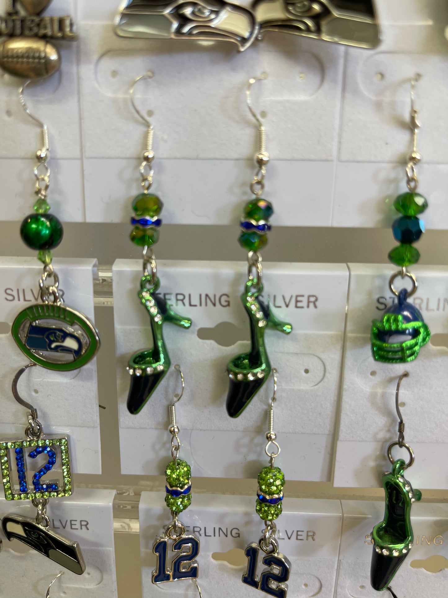 Seahawk Earrings