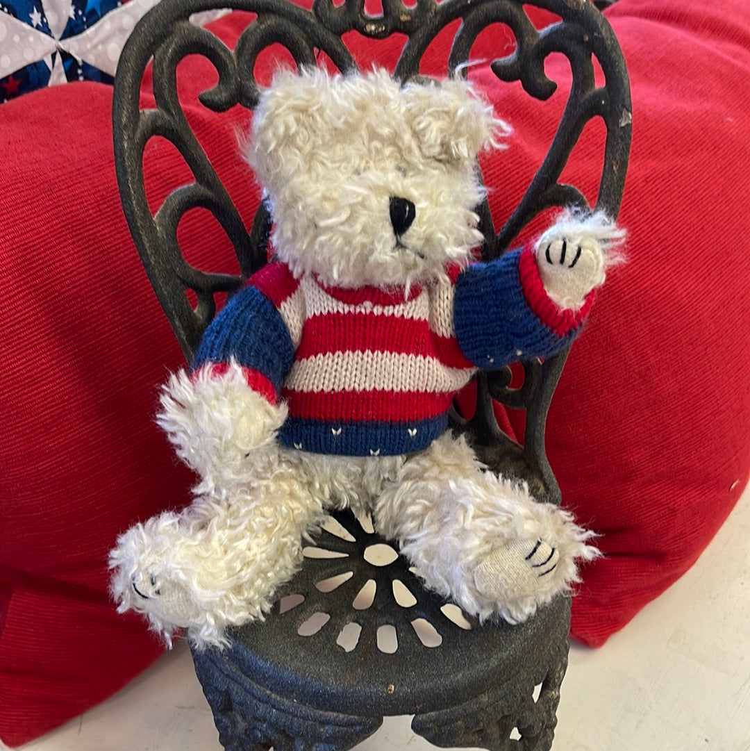 Vintage 1996 Berkeley USA flag bear