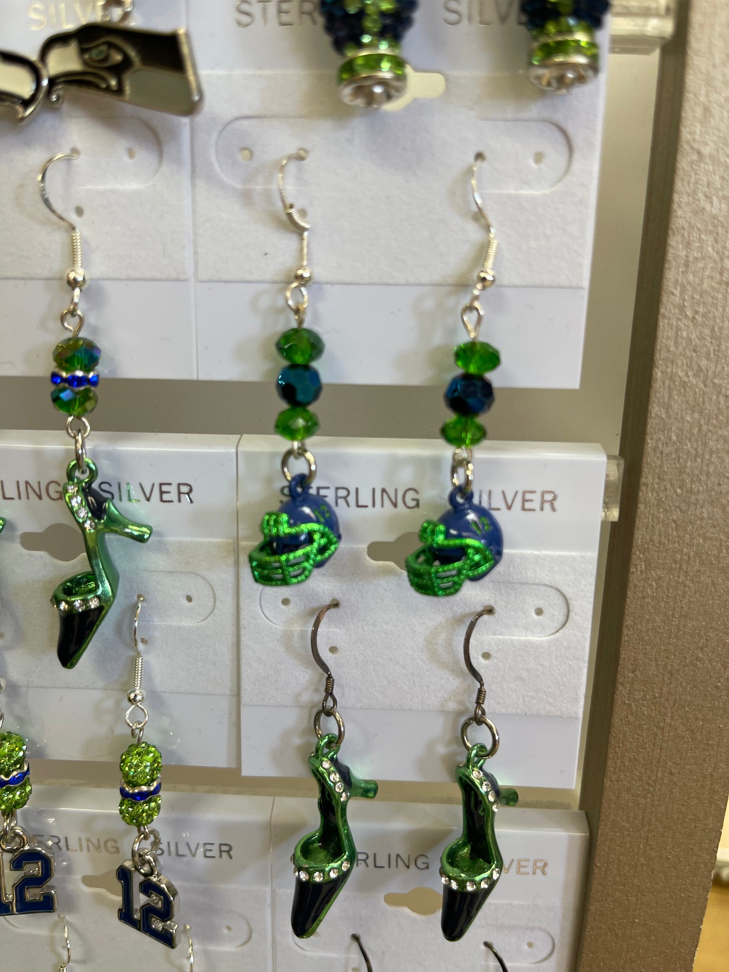 Seahawk Earrings