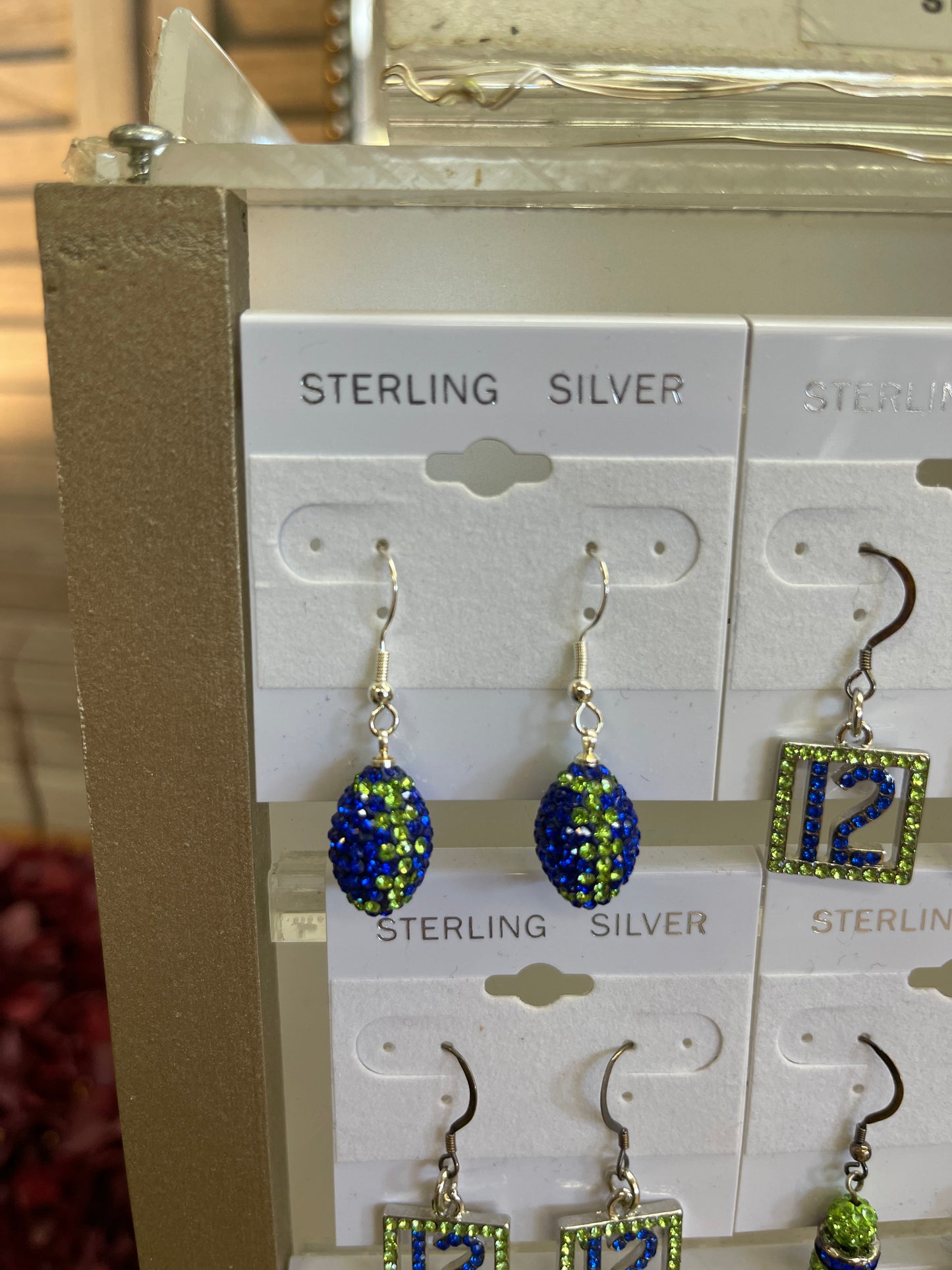 Seahawk Earrings