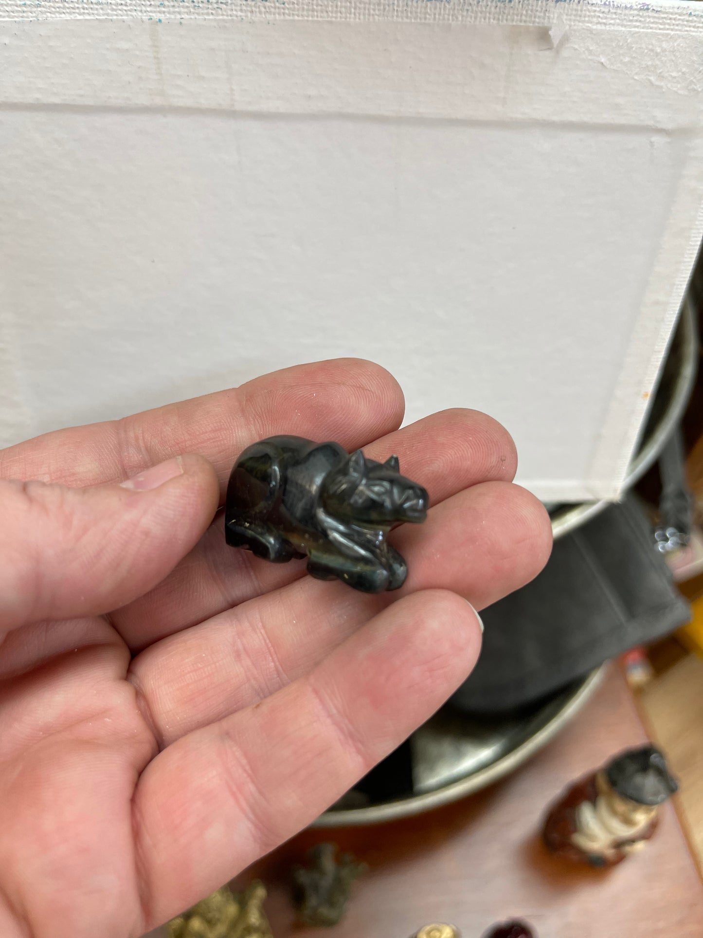 Mini stone animal