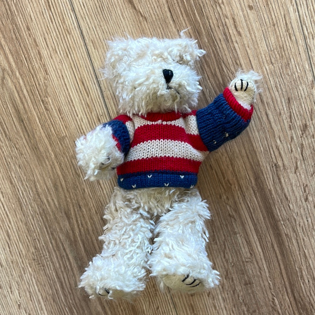 Vintage 1996 Berkeley USA flag bear