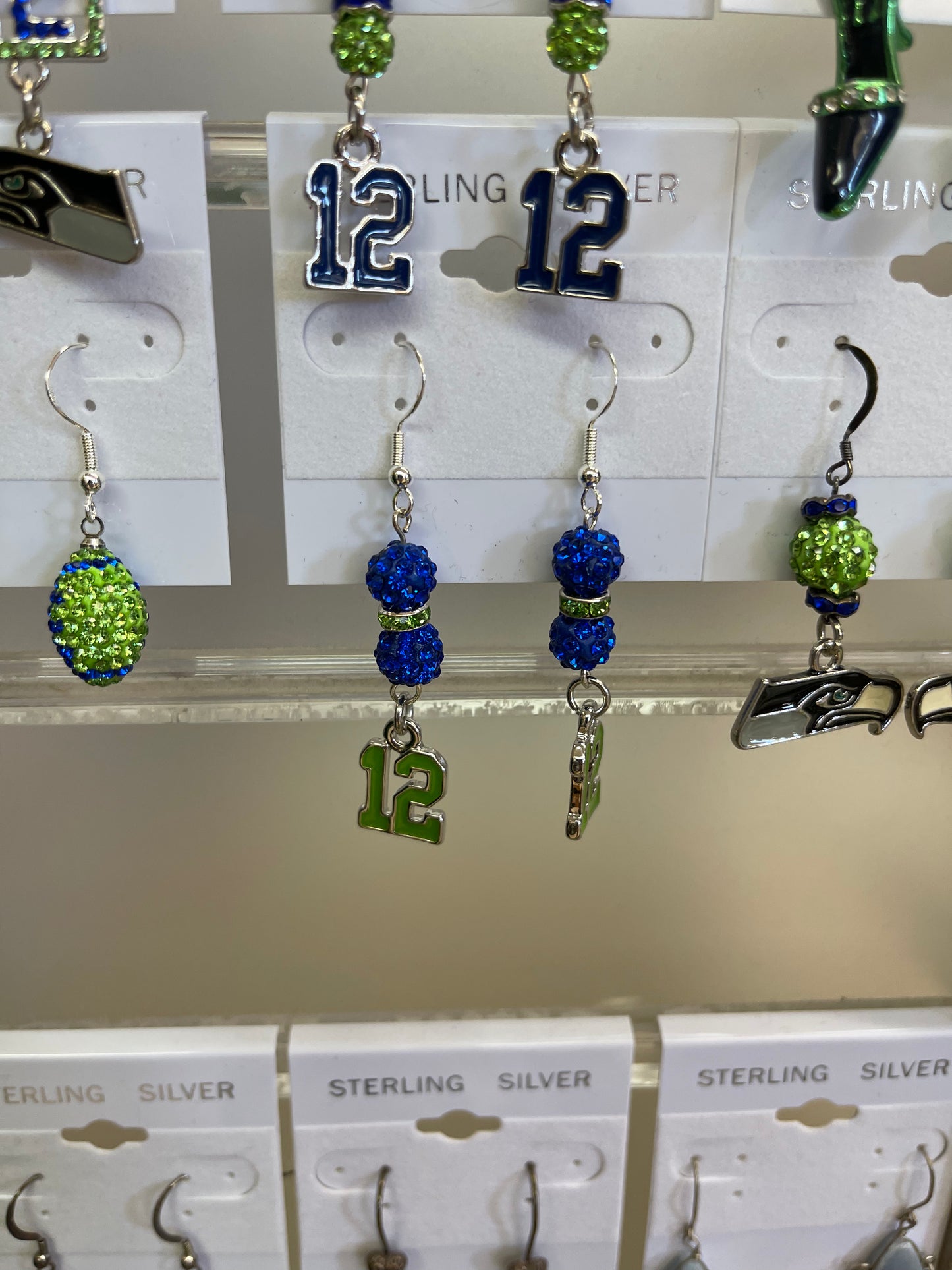 Seahawk Earrings