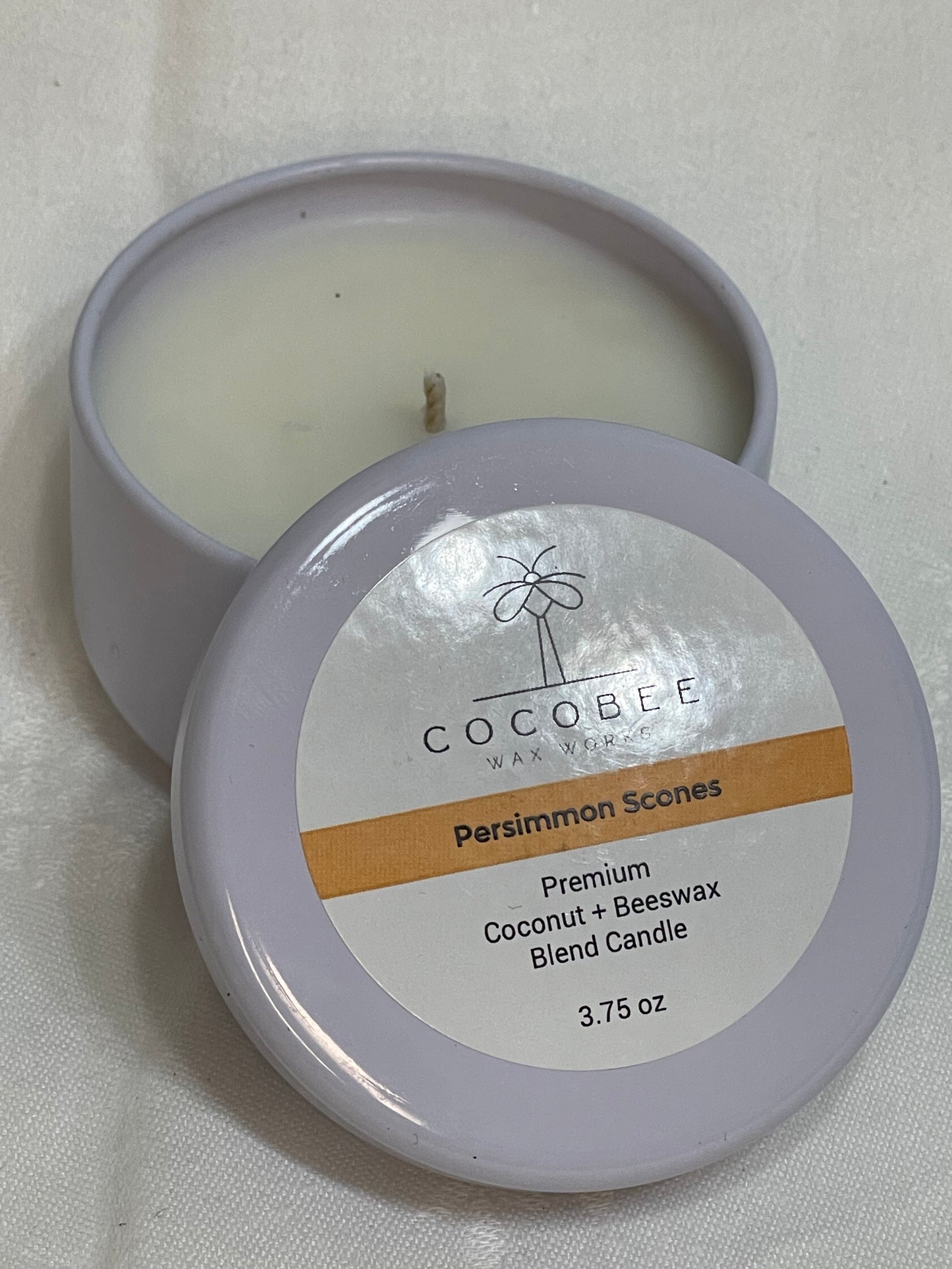 Premium Coconut + Beeswax Blend Candle Tins