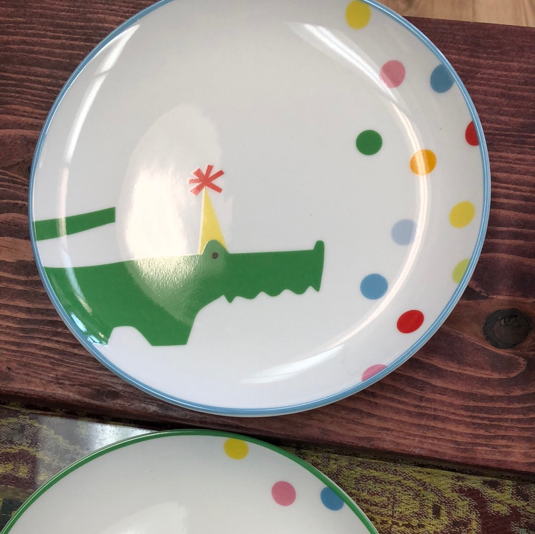 Party Animal plates set of 4