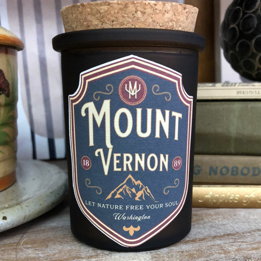 Mount Vernon Badge Candle