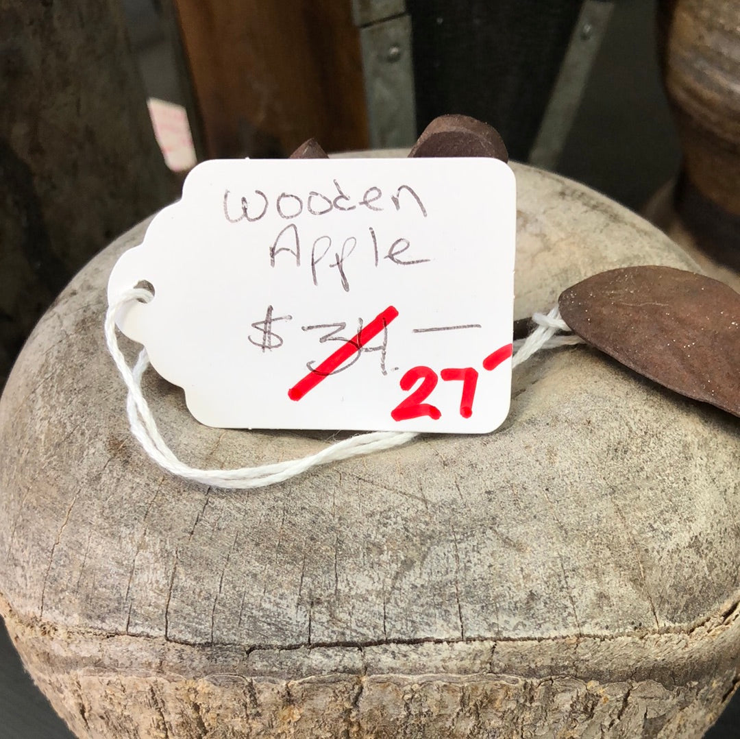 manzana de madera