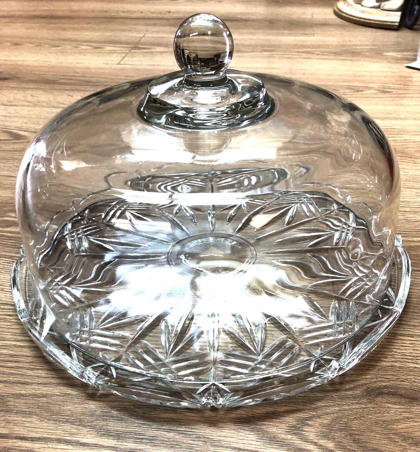 Glass Dome Cover Cake Dish