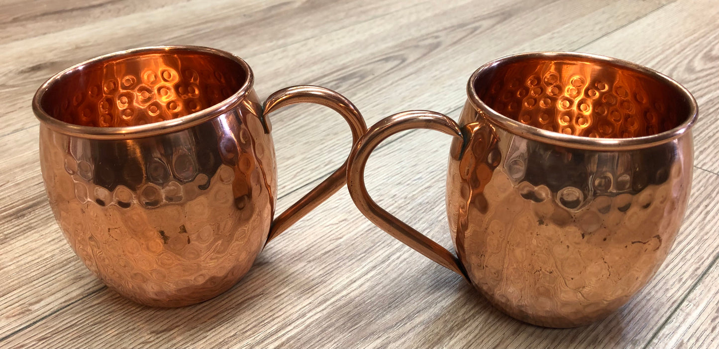 Moscow Mule Copper Mugs set of 2