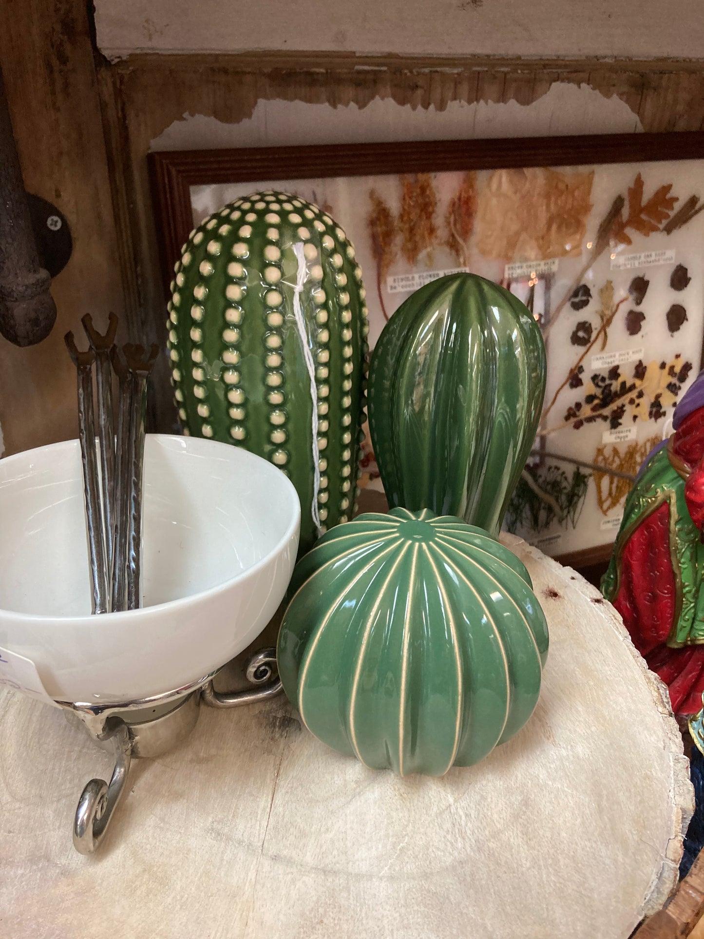 Ceramic cactus set of 3 ikea