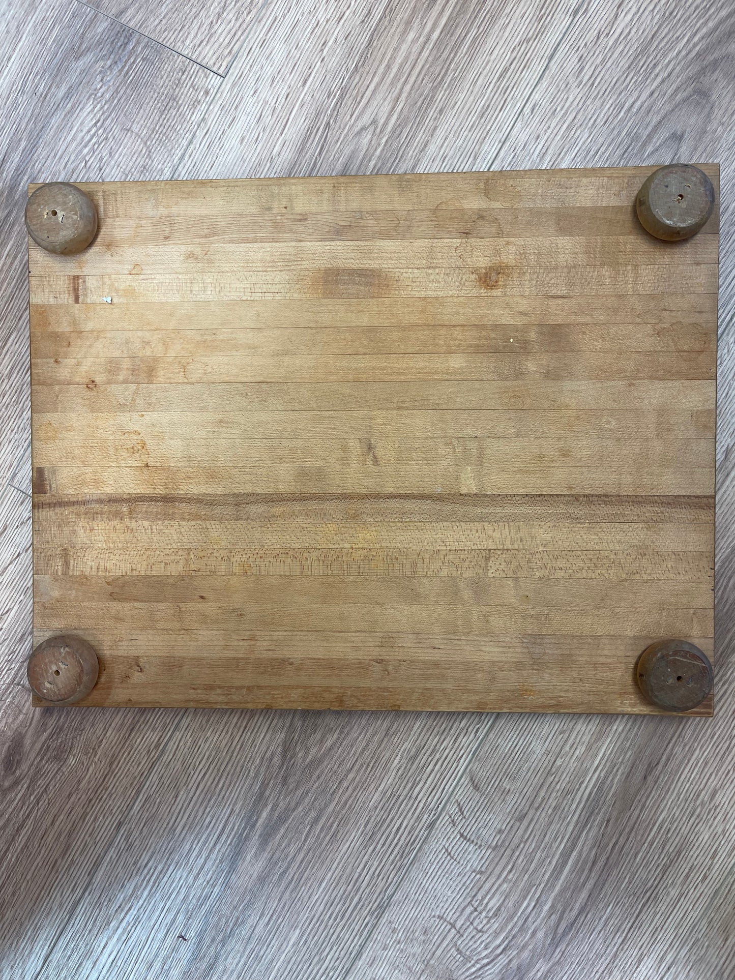Sloped cutting board