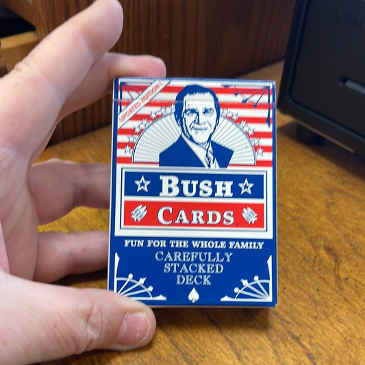 President GEORGE W BUSH Republican Playing Cards "Carefully Stacked Deck"