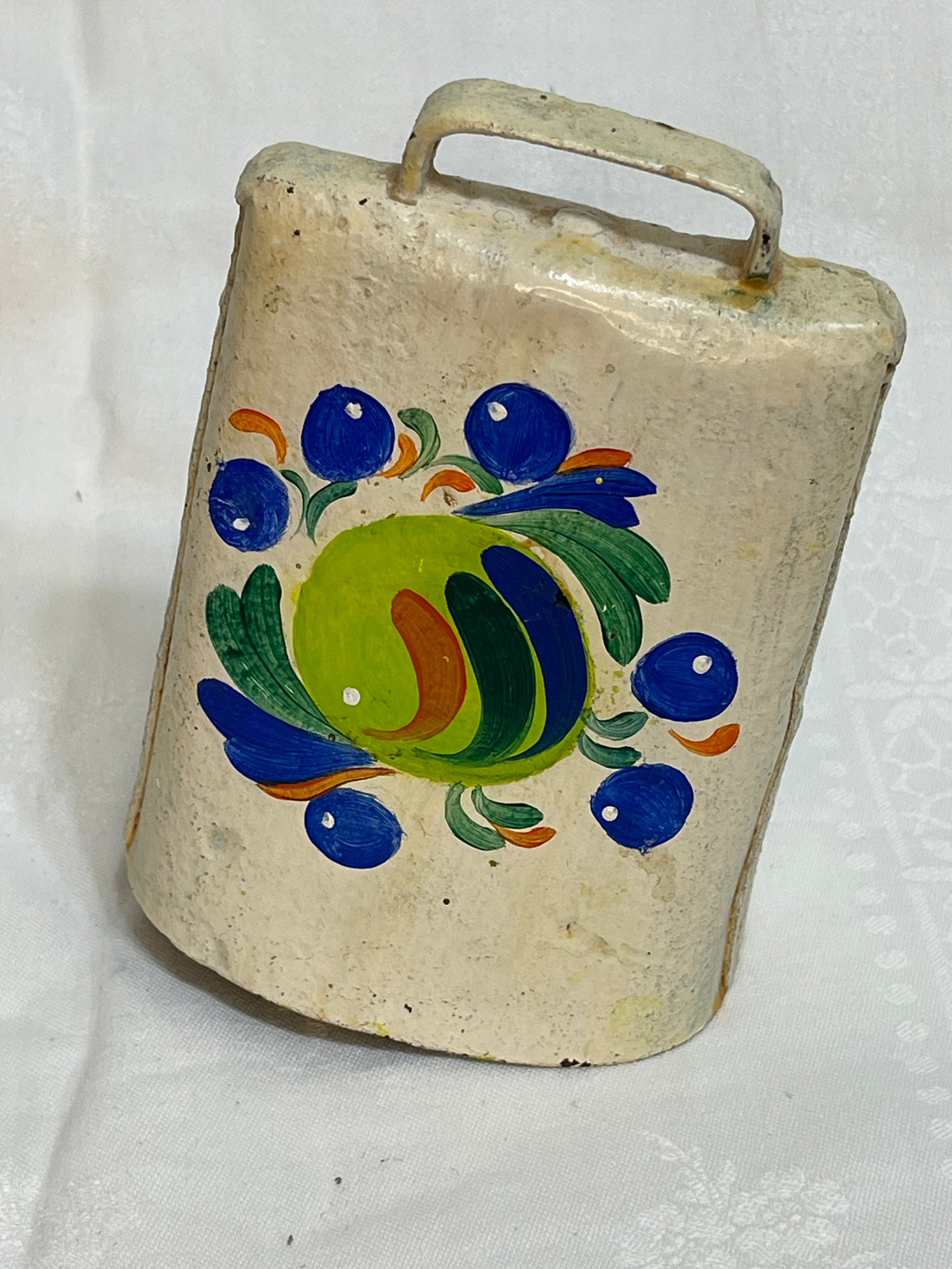 Hand painted cow bell